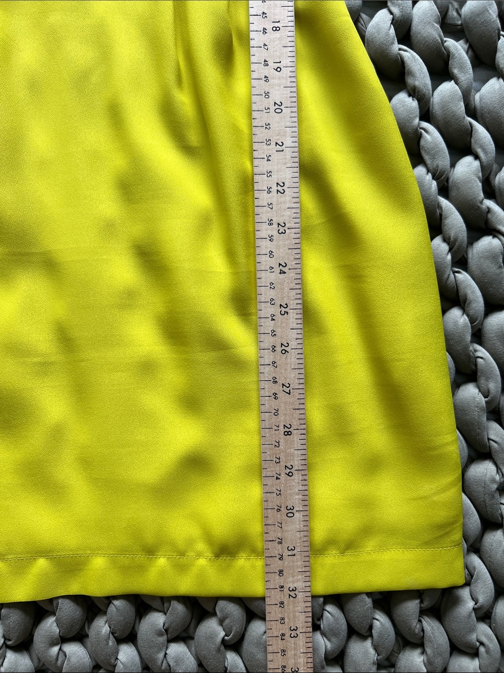 forever 21 yellow ruffle neck mini dress, size small - Picture 9 of 9